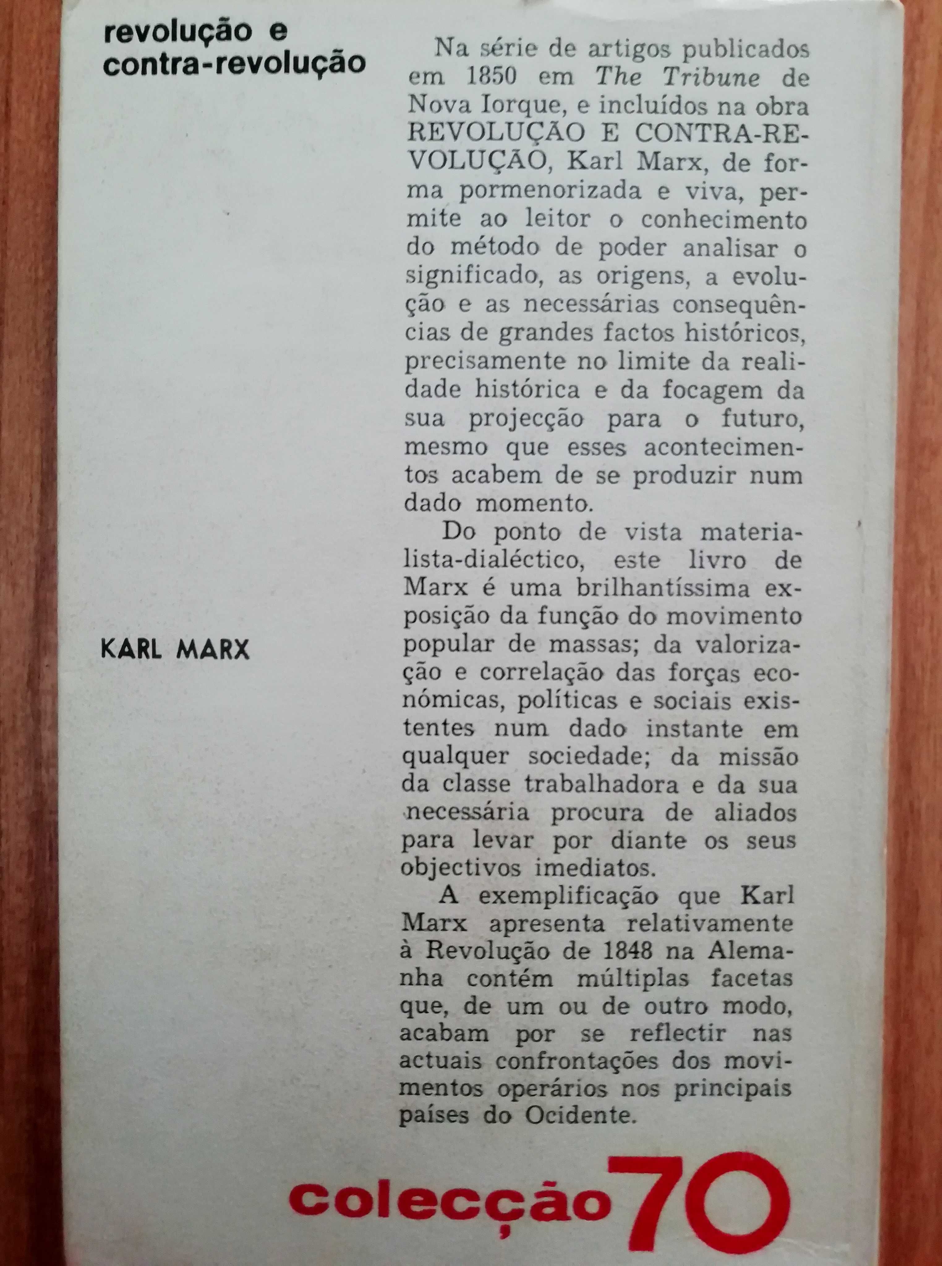 Revolução e Contra-revolução - Karl Marx