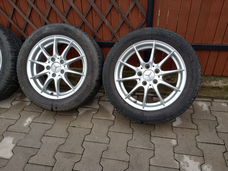 Alufelgi Oryginalne Mercedes W246 16' 5x112 A B C E Klasa Felgi Koła