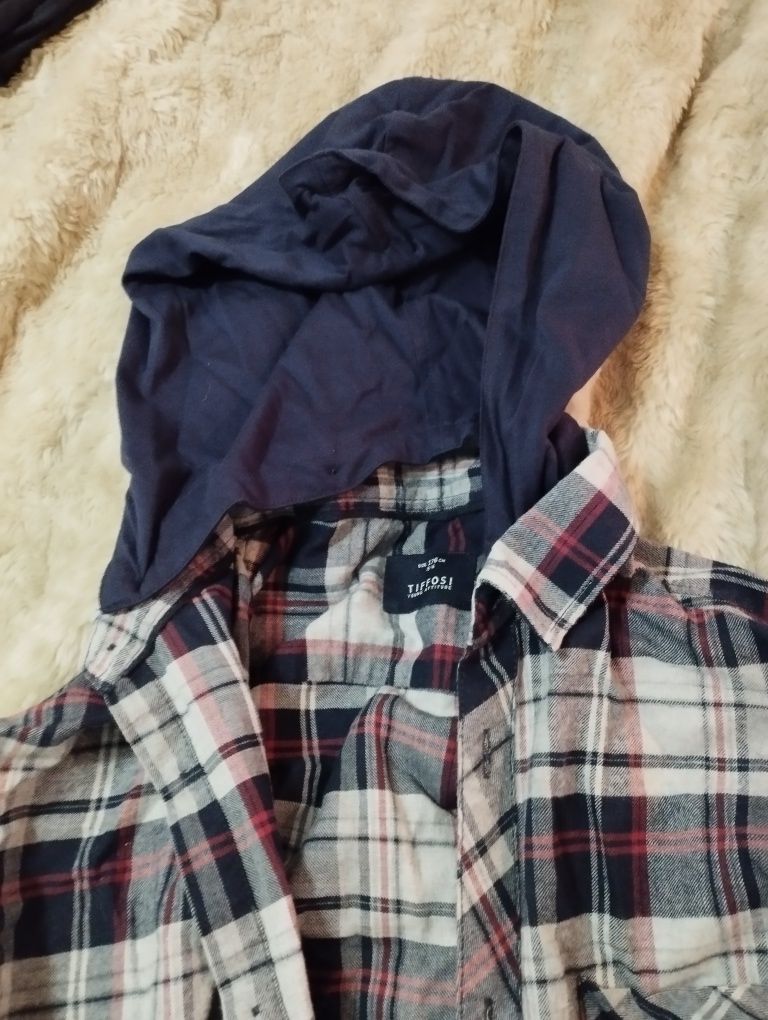 Camisas xadrez Tiffosi e Zara novas adolescente