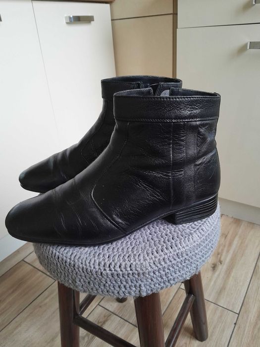 Botki męskie 43 skóra naturalna