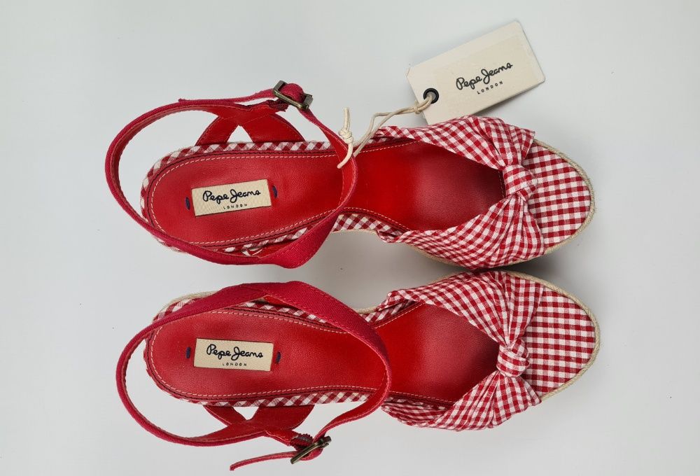 PEPE JEANS NOWE piękne sandały damskie R.40 Mega Wyprzedaż!!! 24H!