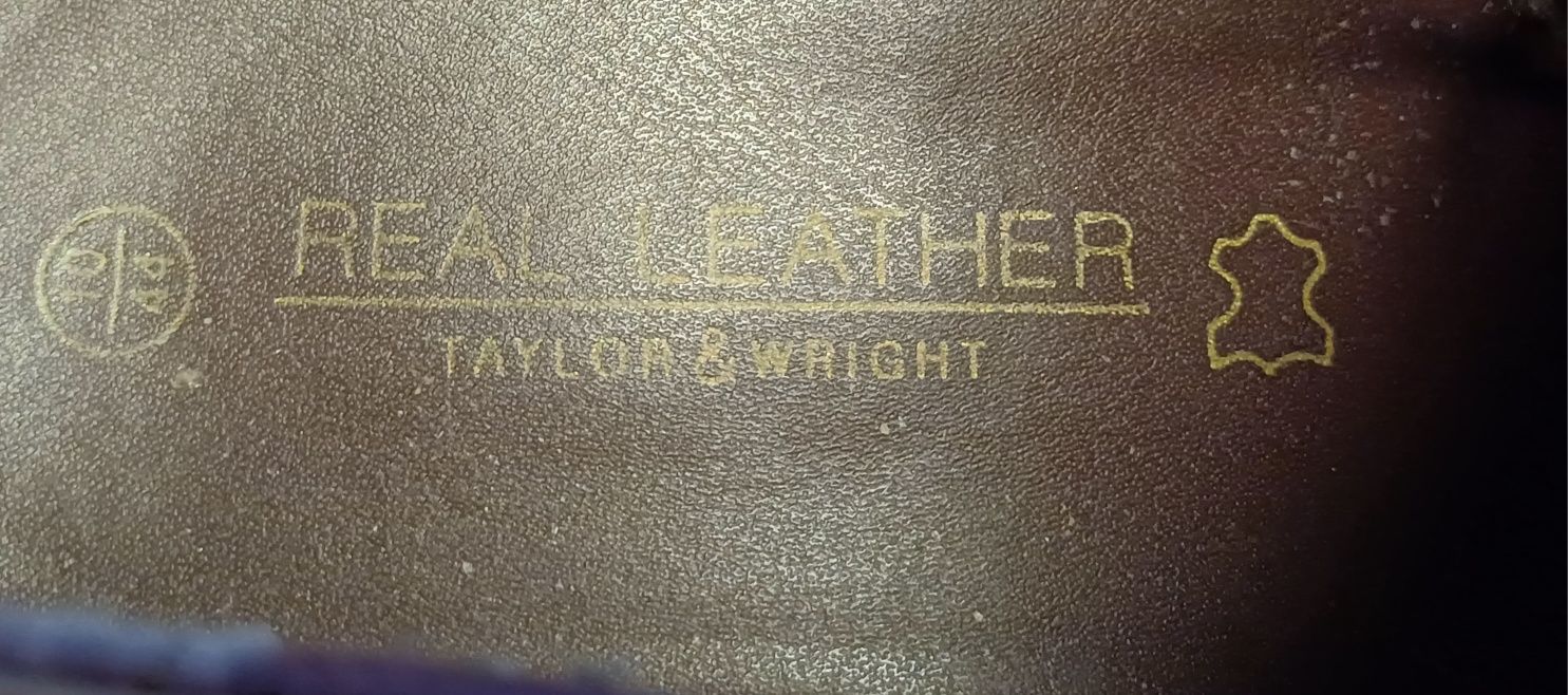 Buty męskie skórzane Taylor & Wright rozmiar 44