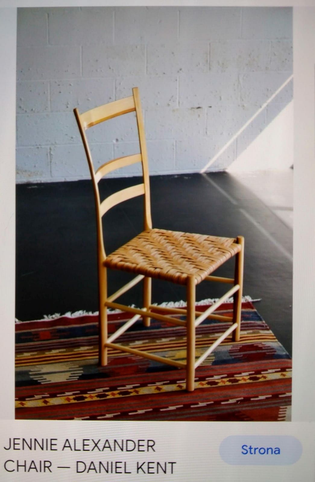 Krzeslo Jenny Alexander Chair