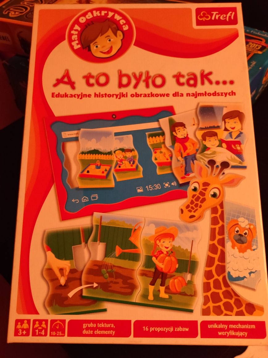 Puzzle edukacyjne A to było tak ...