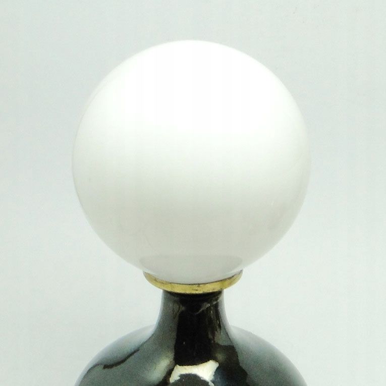 ART DECO Lampa na ceramicznej podstawie