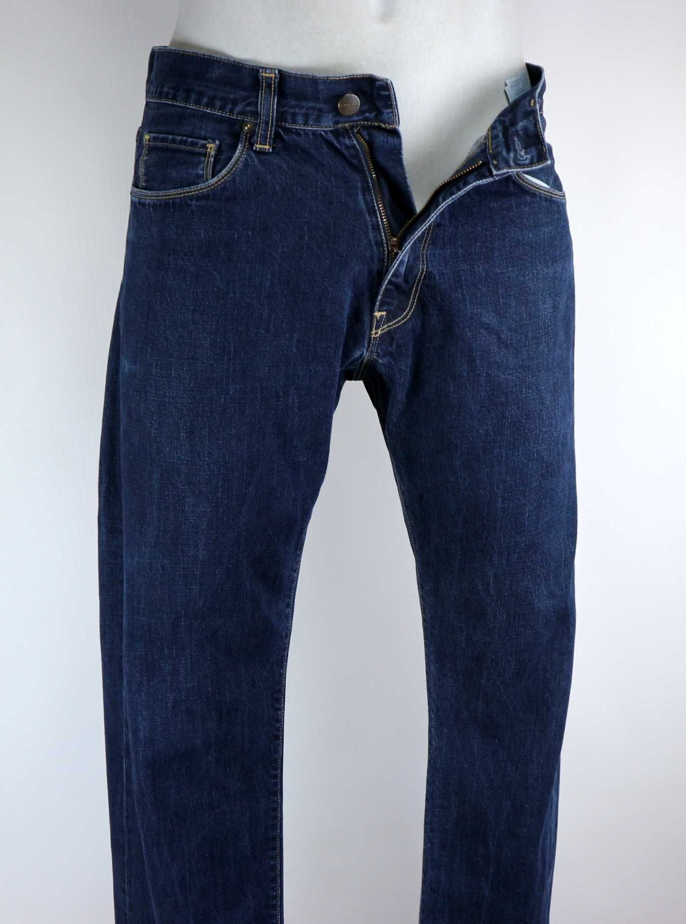Carhartt Vinton spodnie jeansy W34 L34 pas 2 x 44 cm