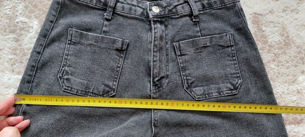 Жіночі джинси сіро чорні