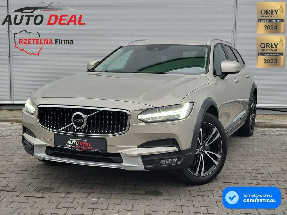 Volvo V90 Cross Country 2.0d, 235KM, 4X4, Automat, Vat 23%, Salon Polska, Auto Komis Piła