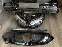 Мерседес EQS w297 бампер amg
