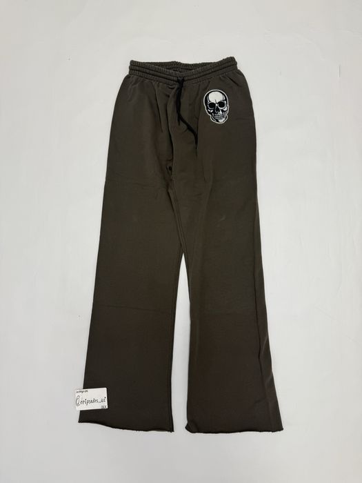 штаны Number nine brown skull pants M L vetements balenciaga