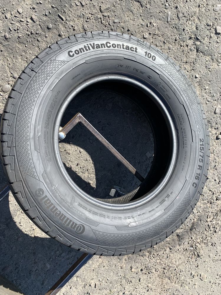 Шини 205/75 R16C Continental 5,5 мм 2021 рік 205 75 16С