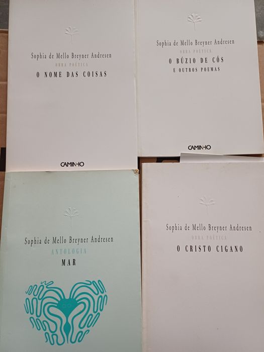 Livros de poesia de Sofia de Melo Breyner  Andrenson
