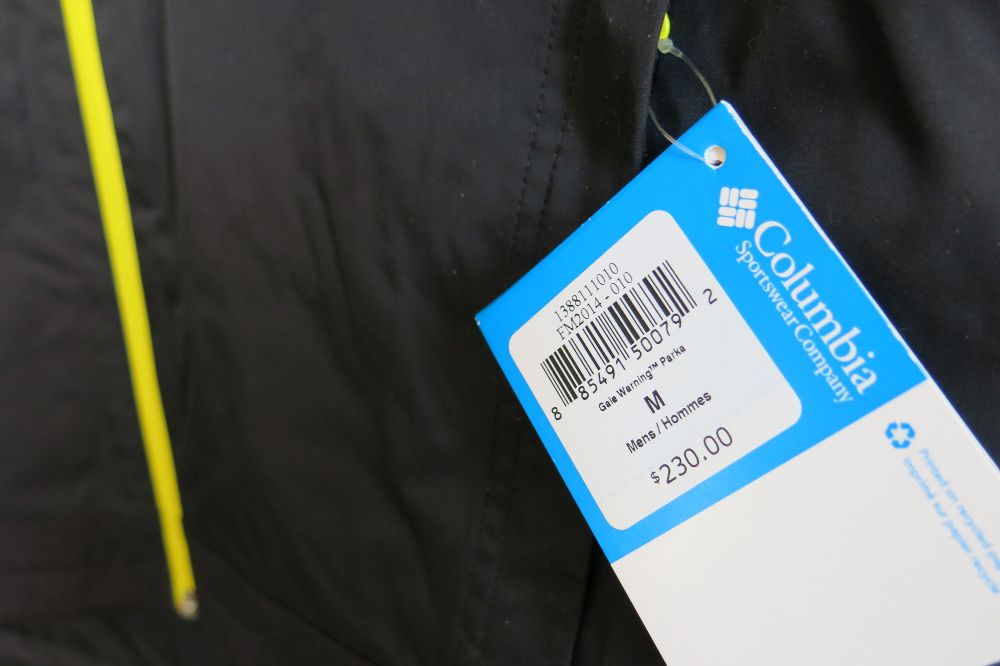 Columbia Мужская термо куртка для рыбалки PFG gale warning parka, р.L