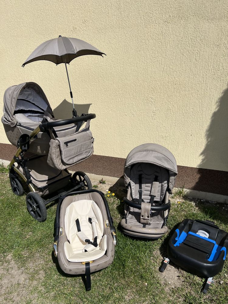Wózek TAKO Laret Imperial 4W1 + fotelik i baza