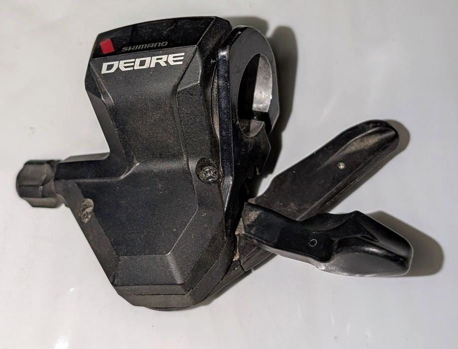 Манетка ліва 3 швидк. + перемикач передній 3 швидк. Shimano Deore