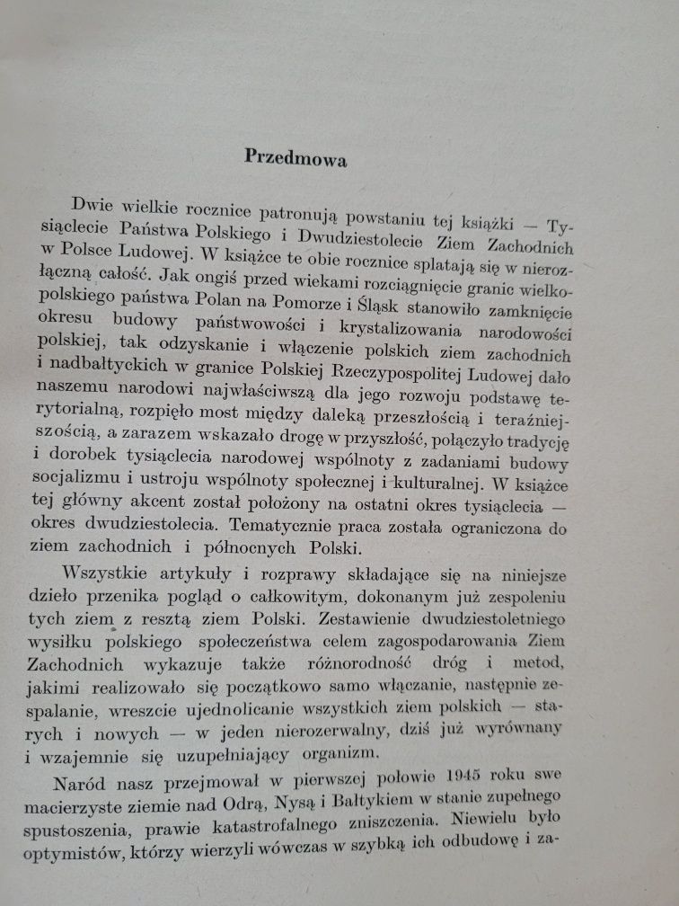 Ziemie zachodnie w granicach macierzy Drogi integracji 1966 Poznań