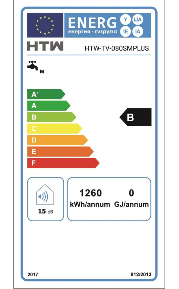 Termoacumulador HTW SMART PLUS WIFI 80L