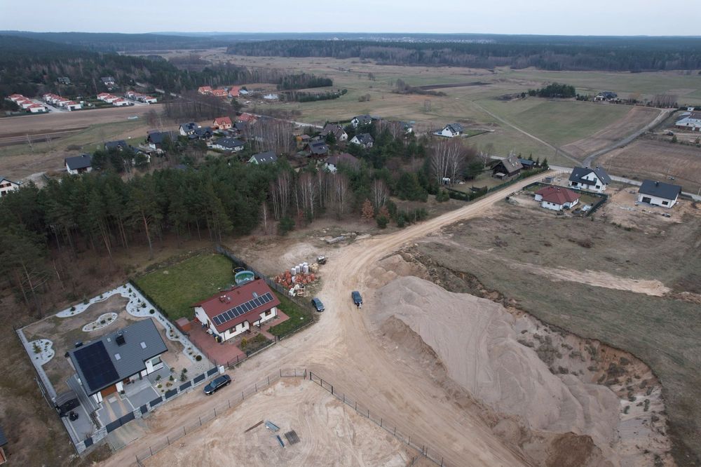 Sprzedam działkę Studzianki z WZ, media, idealna pod dom jednorodzinny