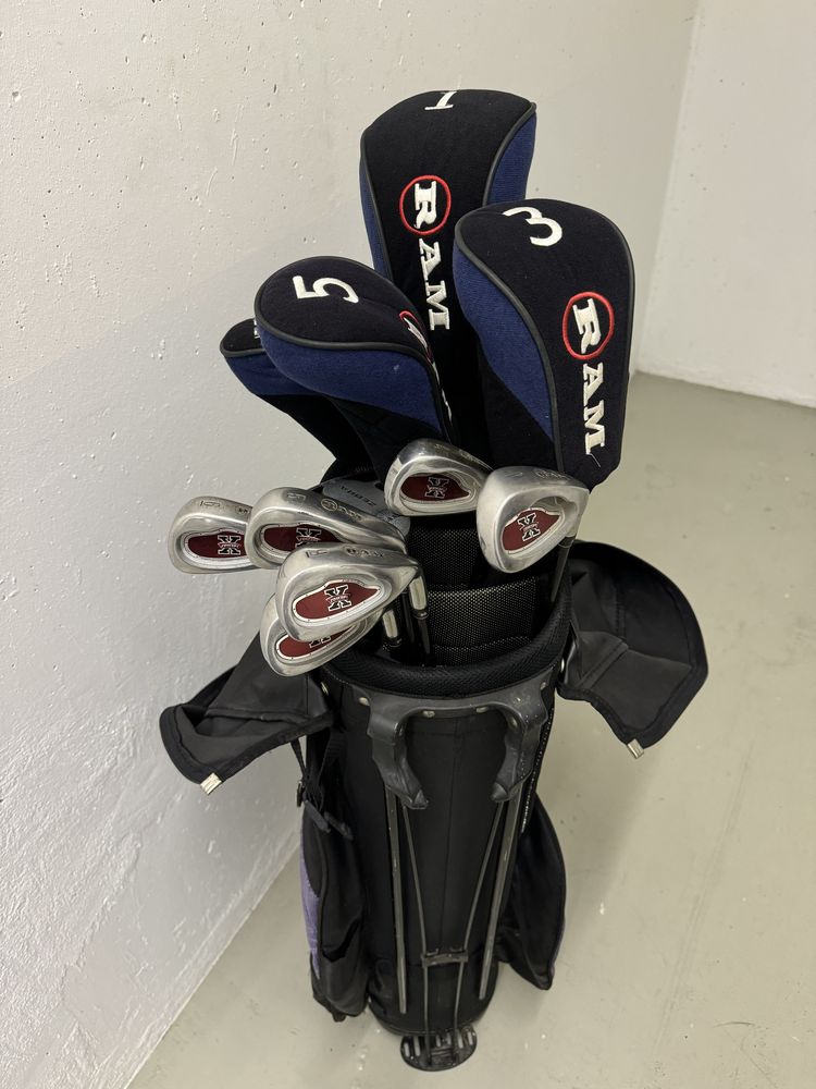 Saco Golfe RAM com 7 Tacos e 4 Madeiras