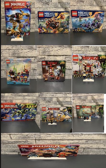 Продам Lego ninjago starwars marvel nexo knigths