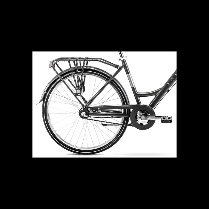 ROWER miejski Romet SONATA Rama 18" 155-170 cm OŚWIETLENIE grafit