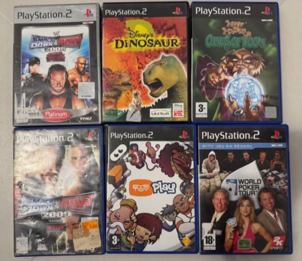 Vídeojogos €30 por lote PlayStation Ps2 Gameboy Nintendo DS