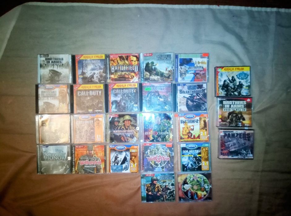 Продам Діски Ліцензійні DVD-ПК ігри. Різного типу Можно цілою колекціє