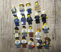 LEGO city figurki mix złodzieje i policjanci