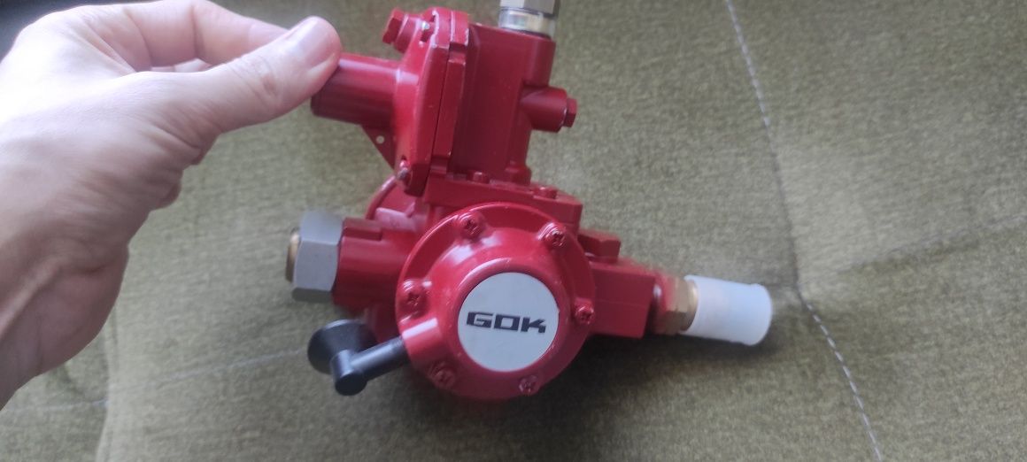 Regulator gazu propan butan GOK ps 25 bar E BJK/K