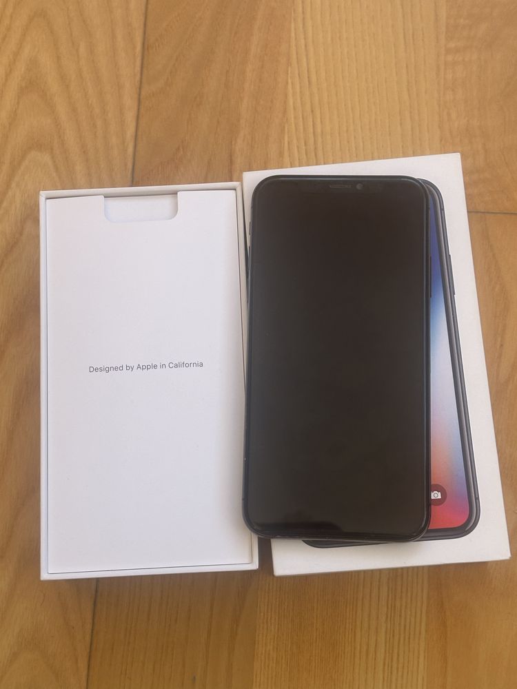 iPhone X 256gb black neverlock