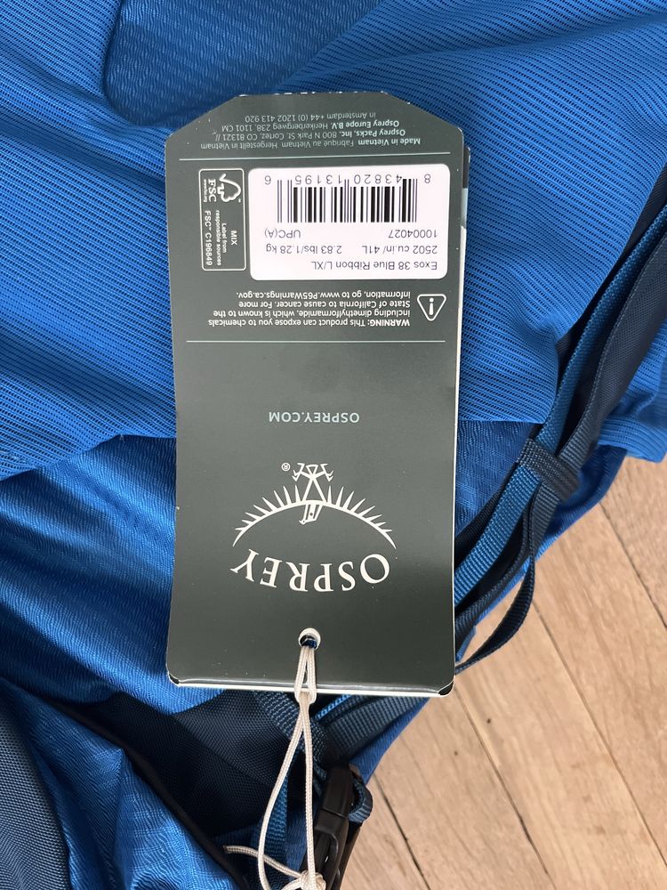 Plecak turystyczny Osprey Exos 38