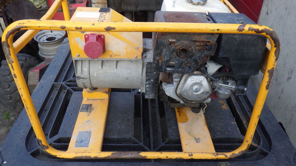 Generator Elektryczny HONDA Spalinowy Mocny 7.4 Kva 3 Fazowy Japonski