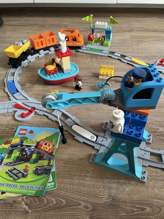 Lego duplo 10875 pociąg towarowy Warszawa