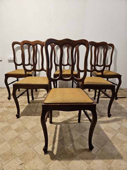 Komplet krzeseł ludwikowskich Francja