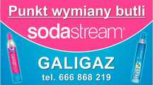Soda gaz do saturatora wymiana naboju