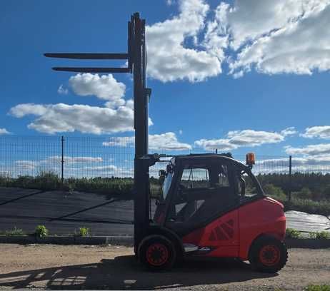 Wózek widłowy LINDE H50D-02 KONTENEROWY Triplex 2014r Diesel Kabina