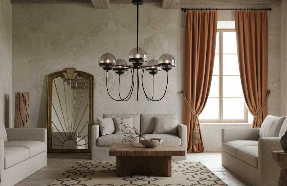 Octopus Medium - żyrandol 60cm