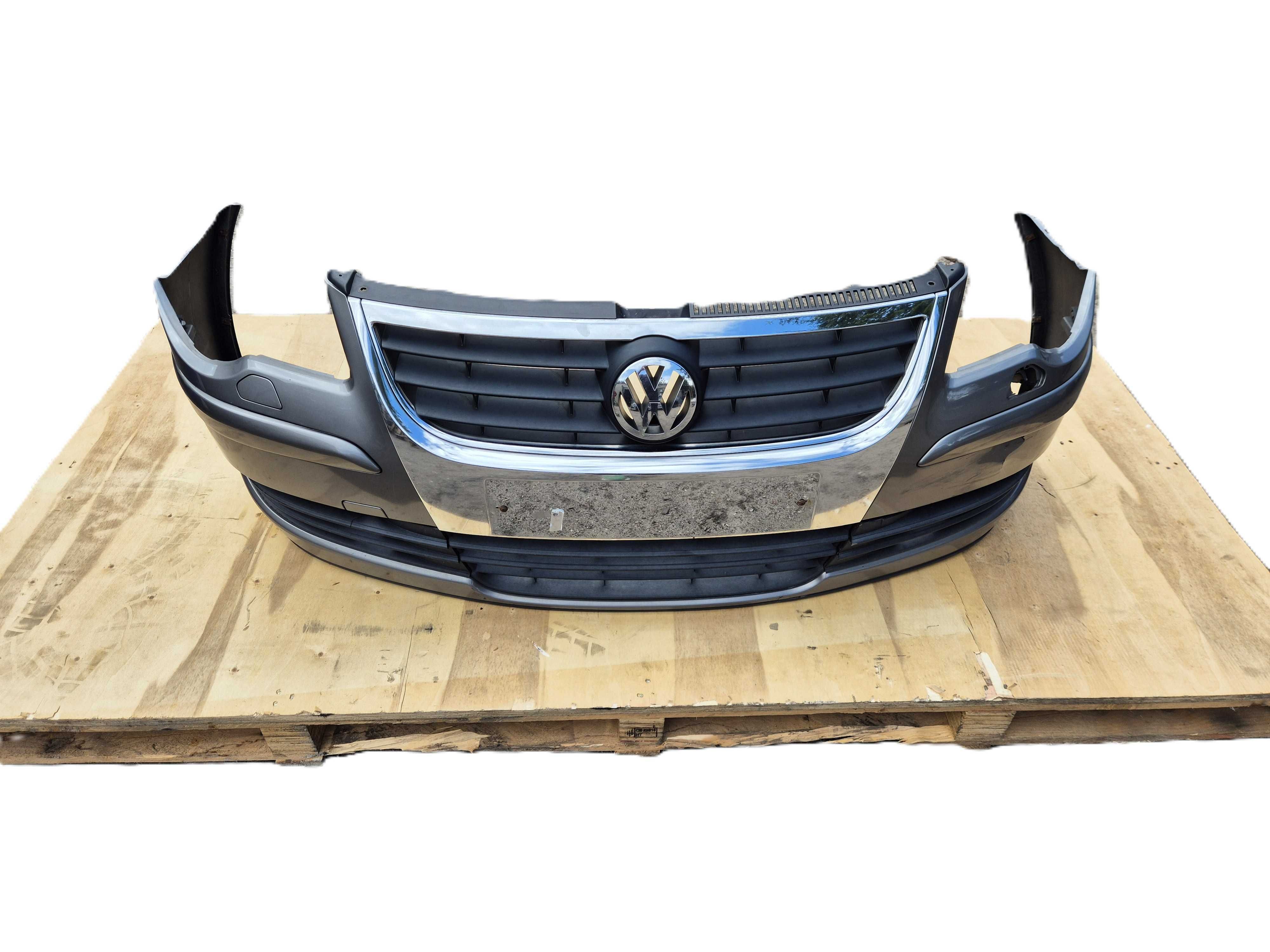 Przedni Przód Kompletny Zderzak Xenon VW TOURAN I LIFT LD7S Europa