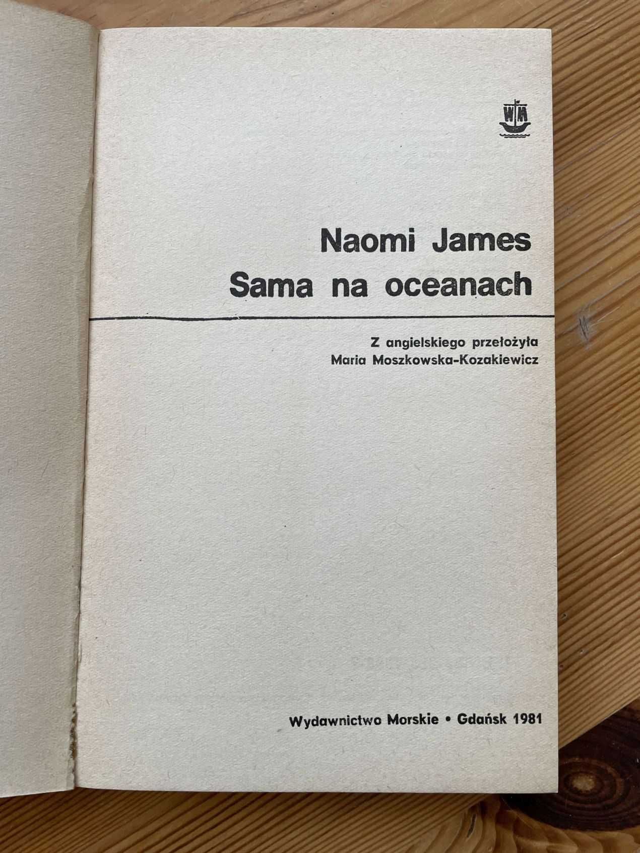 Sama na oceanach - Naomi James