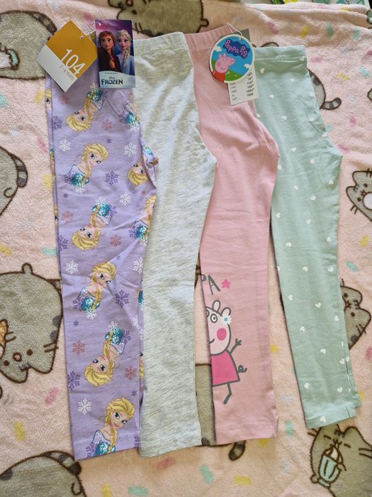Nowe legginsy. Sisay, Frozen. 110. Dla dziewczynki. Zestaw