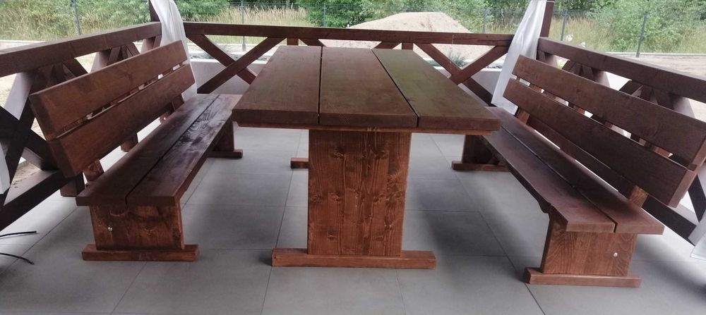 Zestaw mebli ogrodowych Marcin 2+1