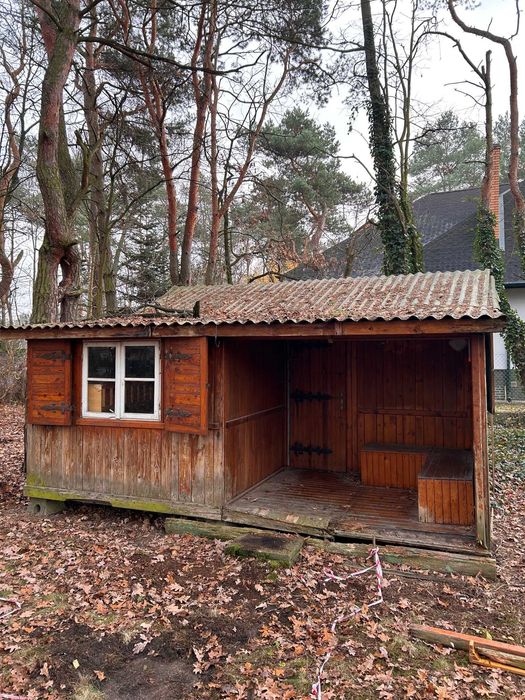 Oddam drewniany domek letniskowy – do rozbiórki i zabrania
