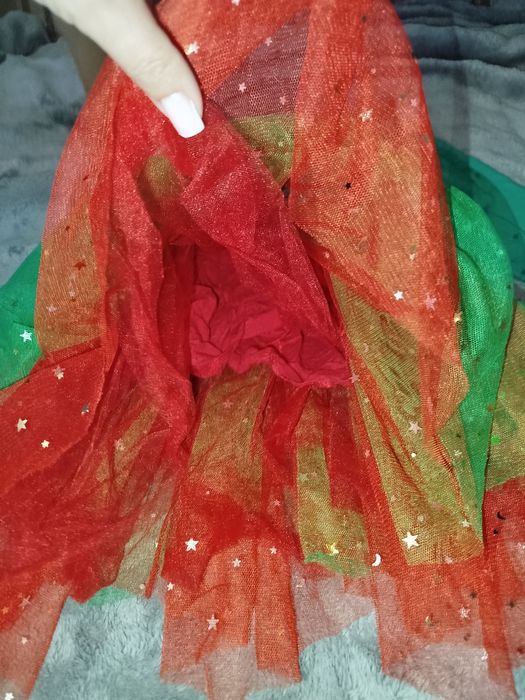 Плаття новорічне,помічниця Санти,помічниця Миколая ,ельф