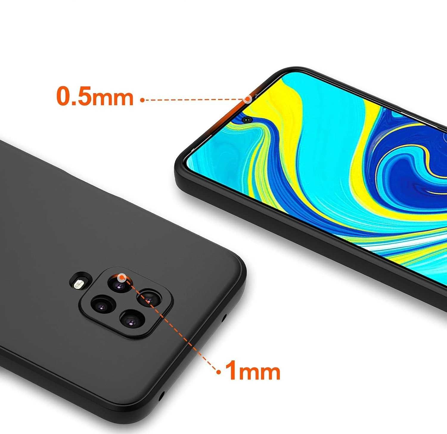 Etui Slim Matt do Xiaomi Redmi Note 9s / 9 Pro + Szkło Hartowane