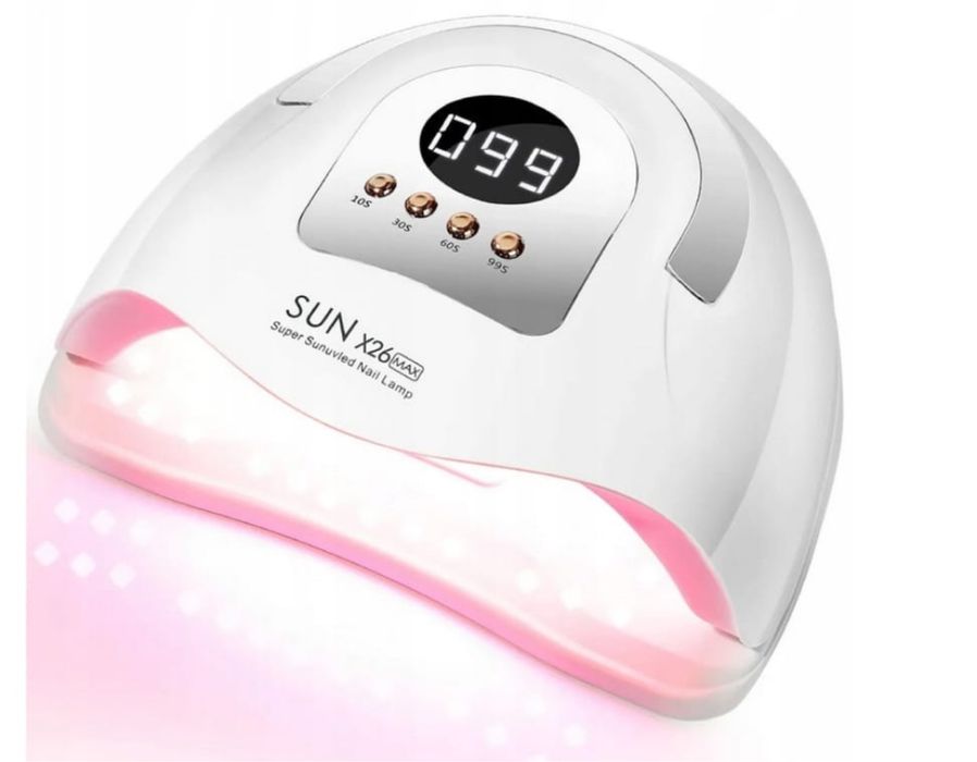 lampa do paznokci uv dual led sun x26 max 380w aż 81 diod mocna