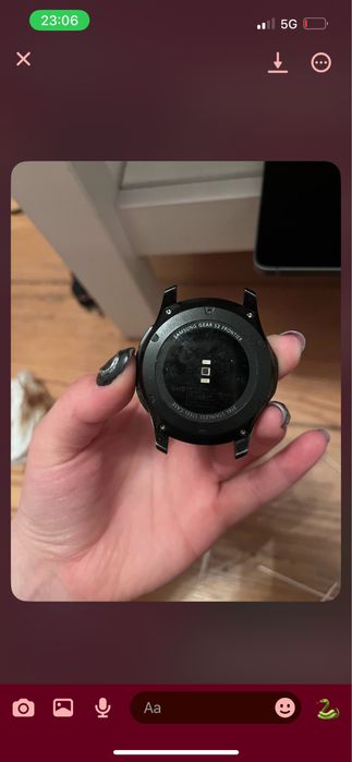 Zegarek samsung gear s3 frontier