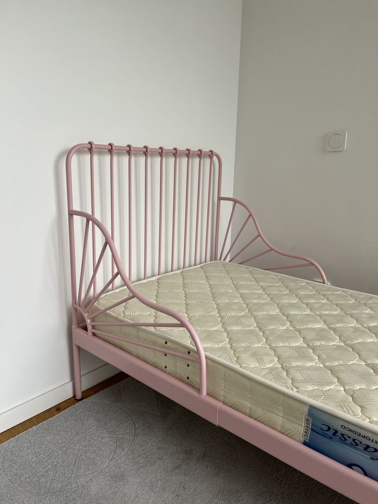 Vendo cama ferro rosa extensivel