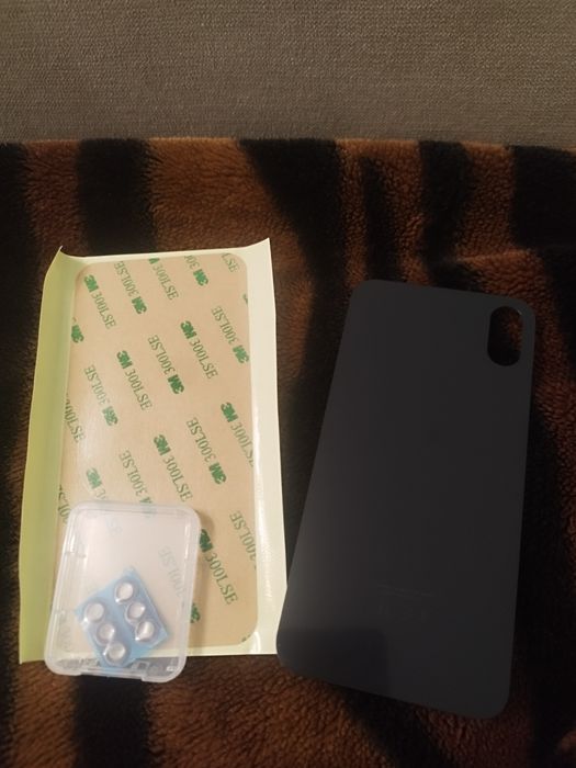 Задня кришка ,панель iPhone X black