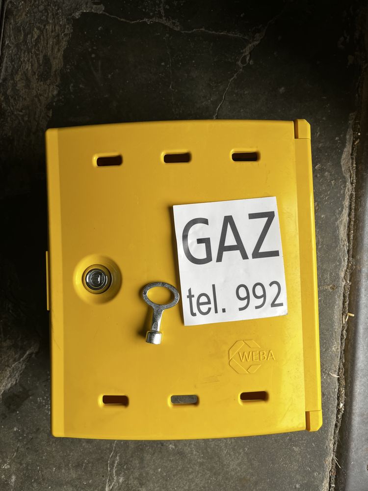 Skrzynka gazowa na zawór