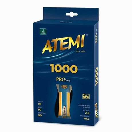 Ракетка для настільного тенісу Atemi 1000 Pro-Line - 100% ОРИГІНАЛ!